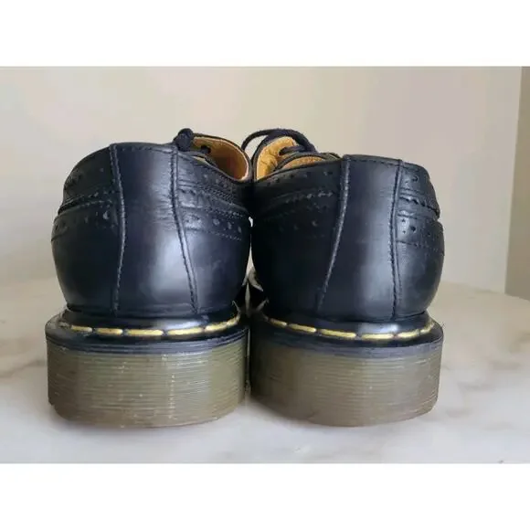 Dr. Martens 11845 Black Leather Oxford Dress Shoes Men’s US 10 W 11 UK 9 Y2k Vtg